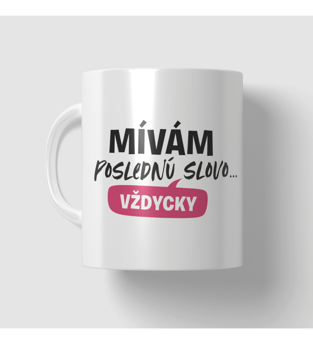 Hrnek Mívám poslední slovo