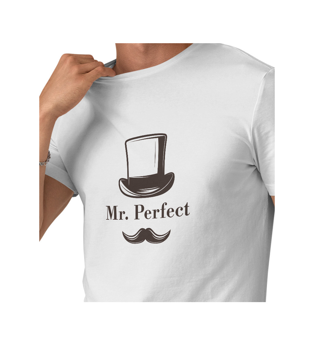 Pánské triko s nápisem Mr. Perfect