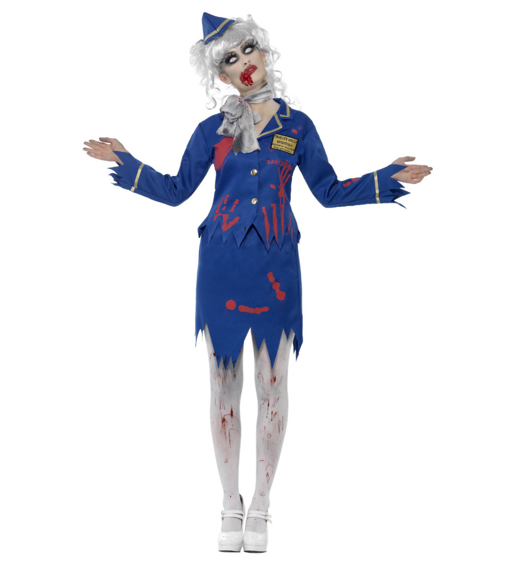 Letuška zombie dámský kostým