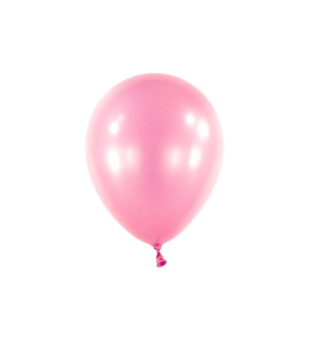 Balónky perlově růžové