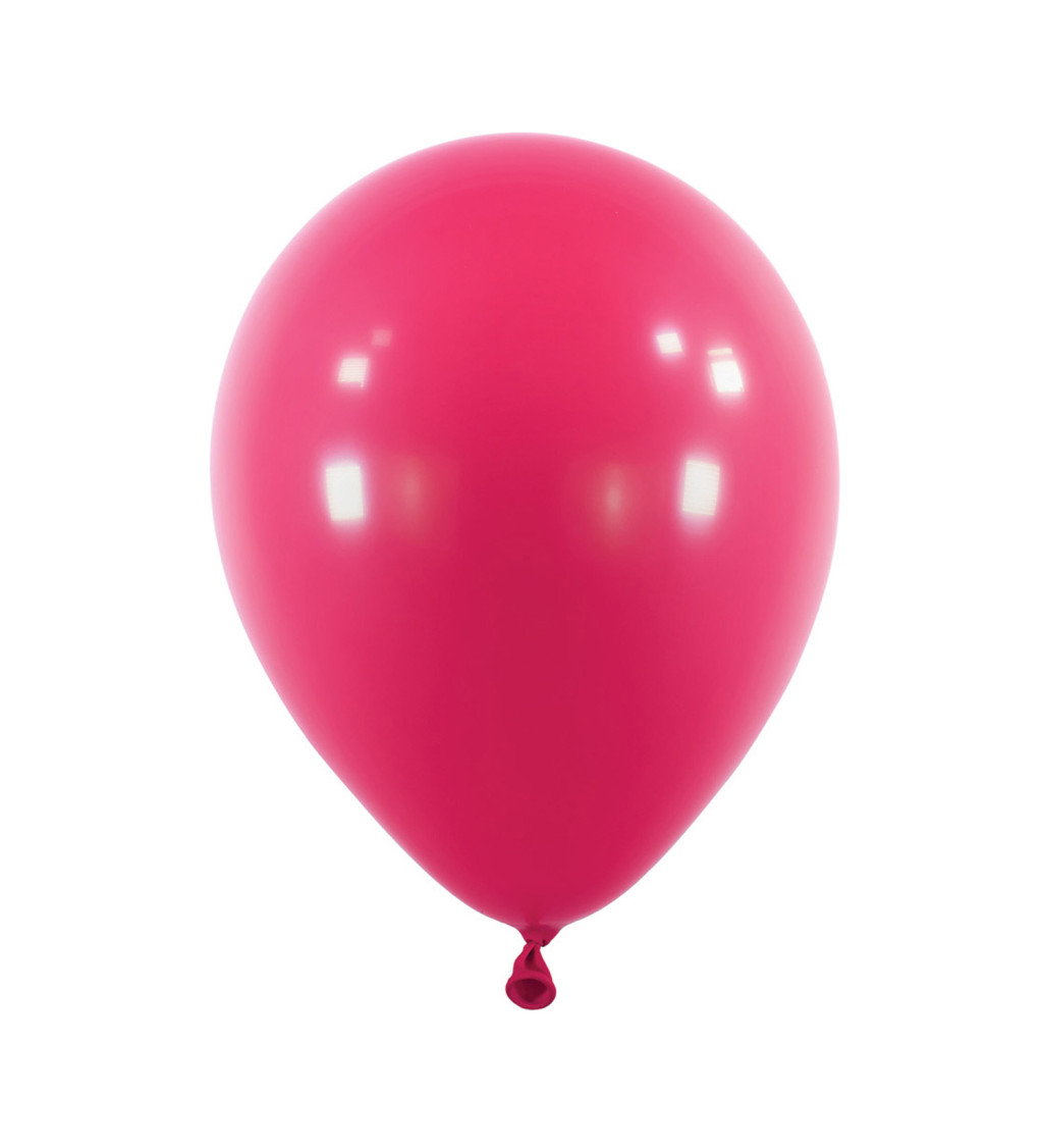 Dekorativní balónky - tmavě růžové