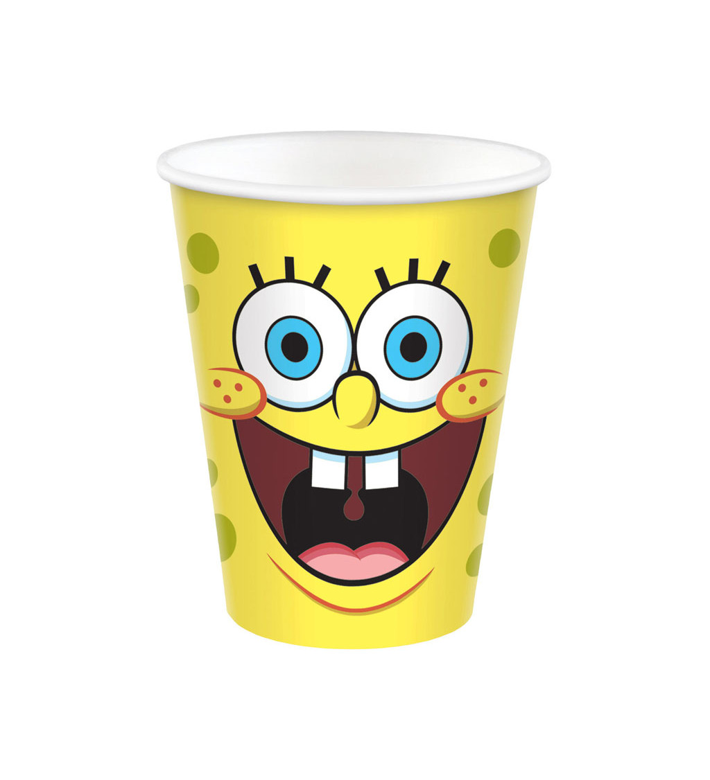 Spongebob papírové kelímky