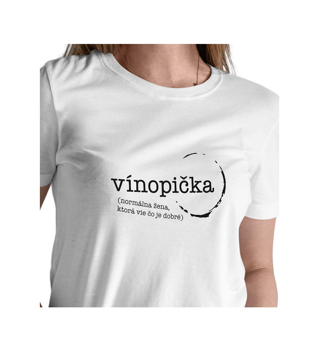 Dámske tričko -  Vínopička