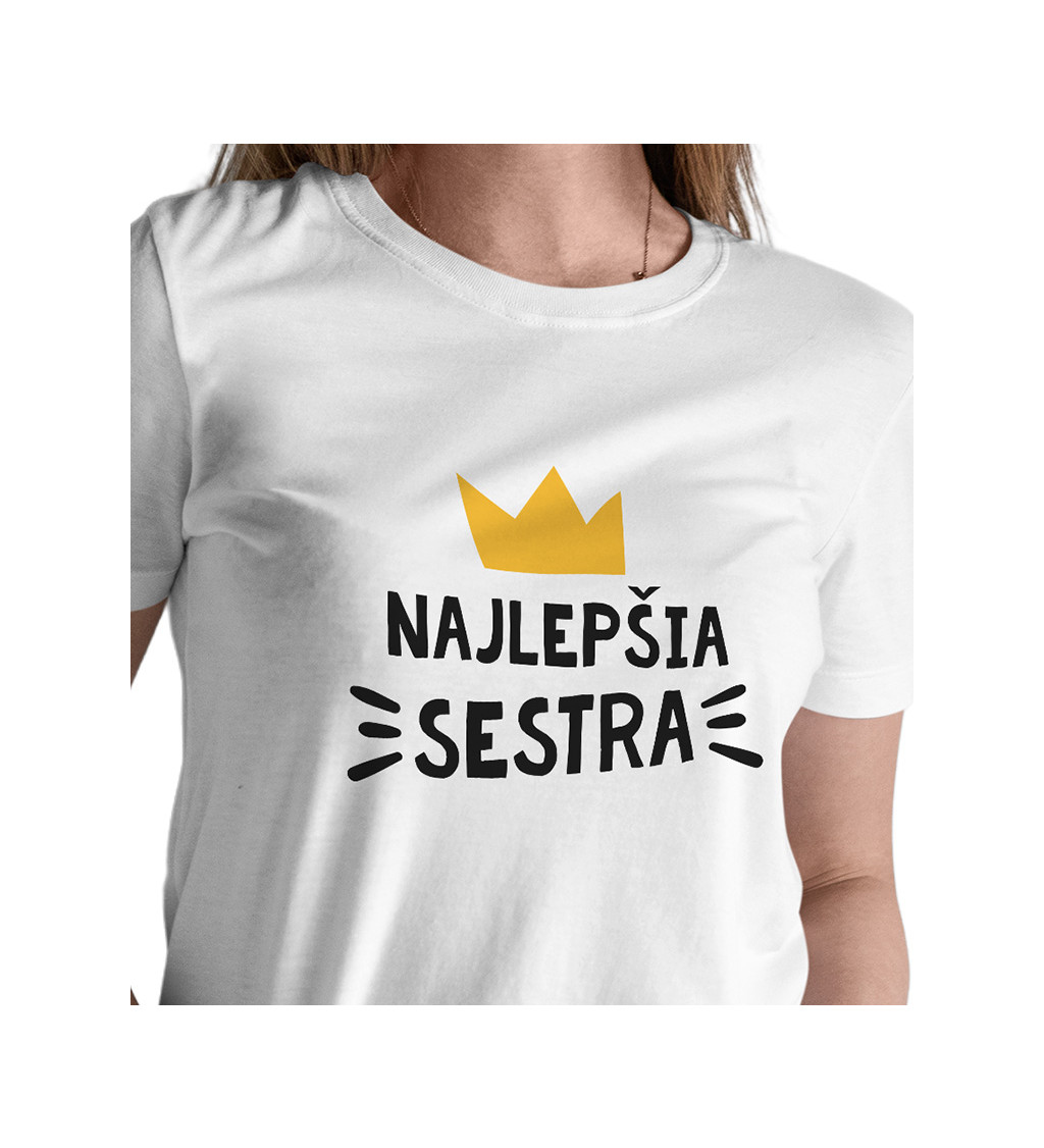 Dámske tričko - Najlepšia sestra