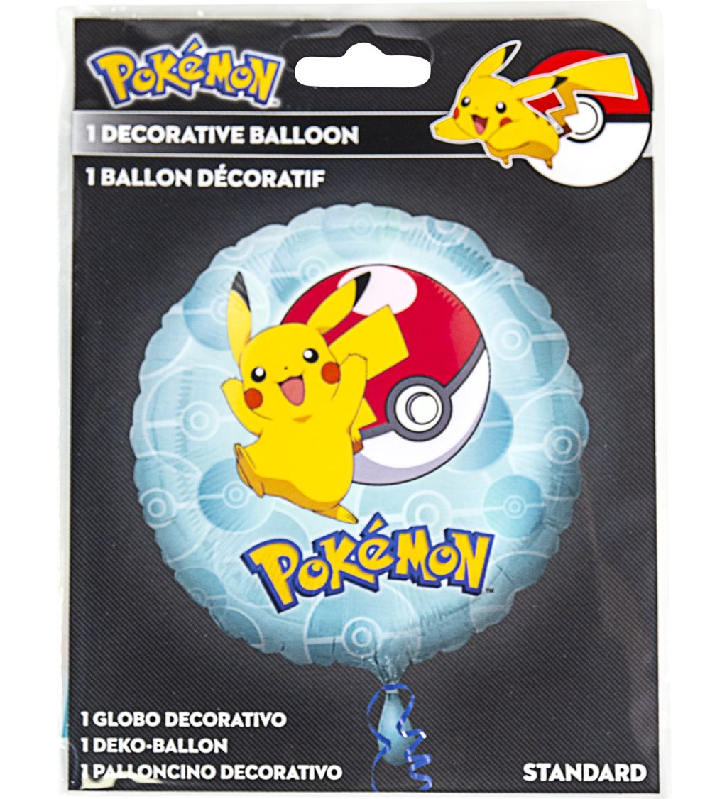 Pokémon Pikachu balónek