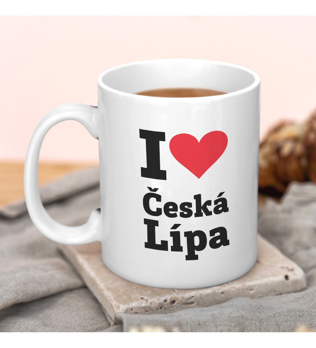 Hrnek - I love Česká Lípa