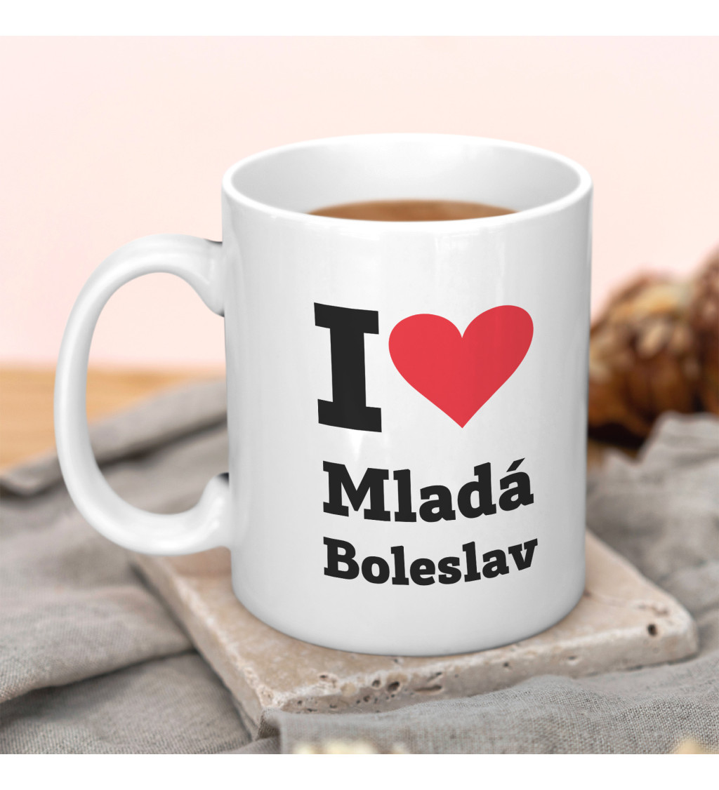 Hrnek-  I love Mladá Boleslav