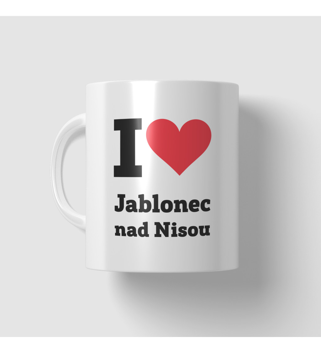 Hrnek - I love Jablonec nad Nisou