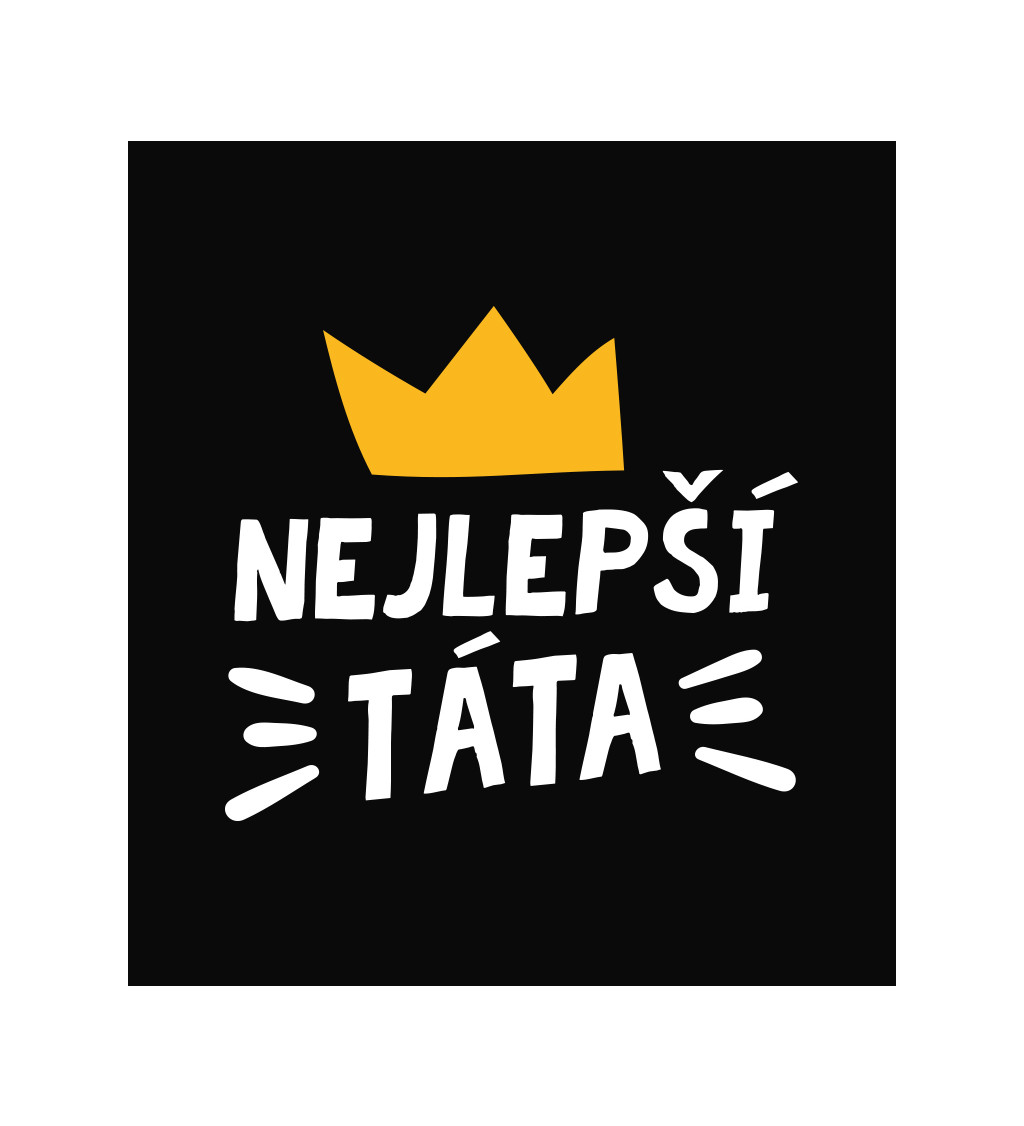 Zástěra černá - Nejlepší táta