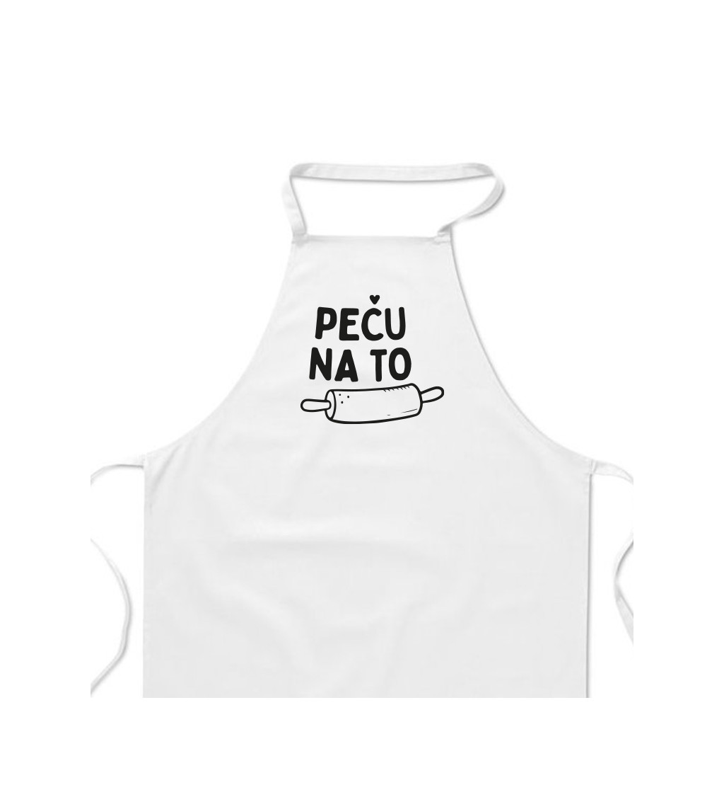 Zástěra bílá - Peču na to