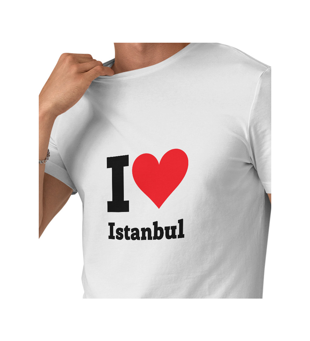 Pánské triko - I love Istanbul