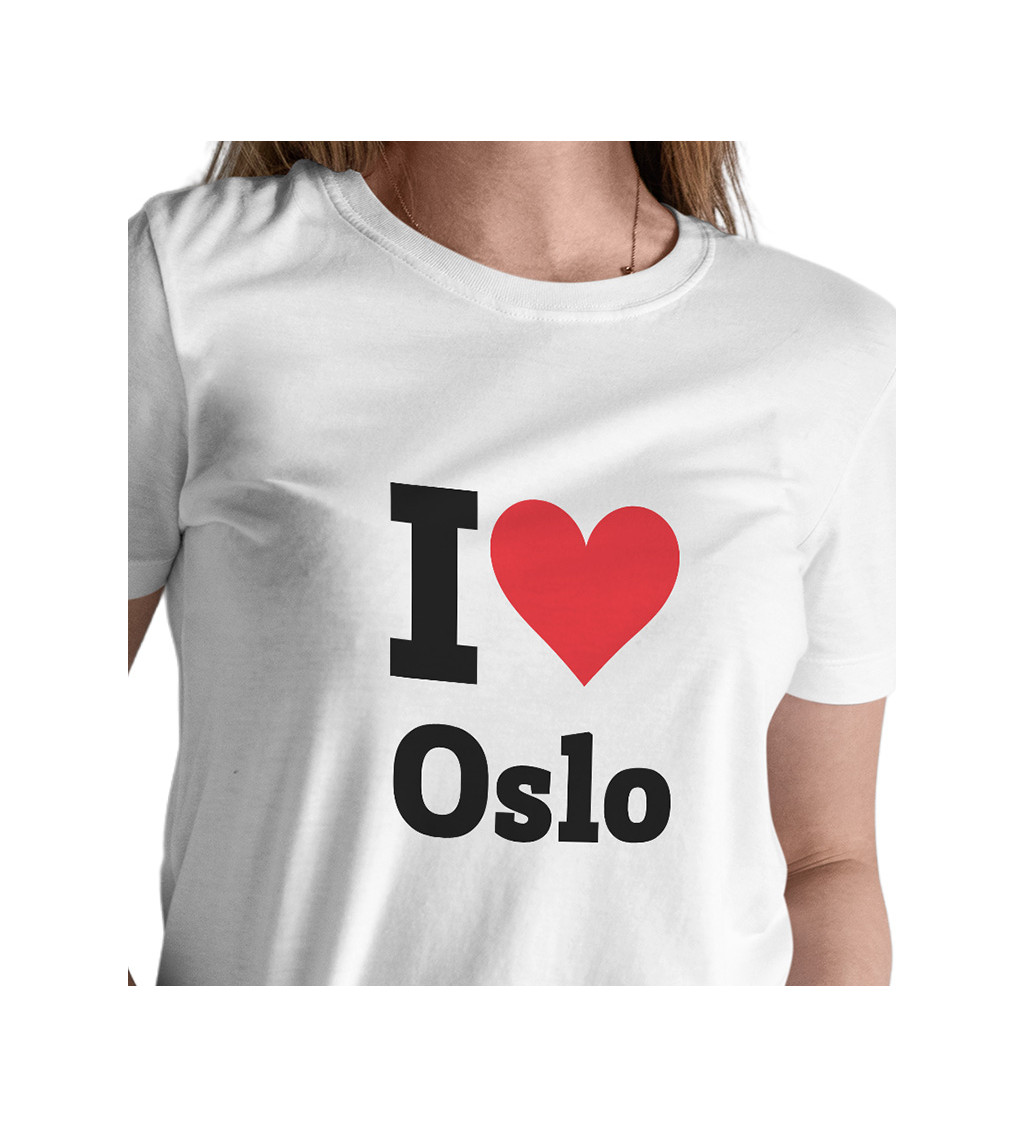 Dámské triko - I love Oslo
