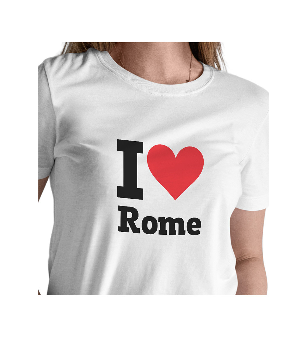 Dámské triko -  I love Rome