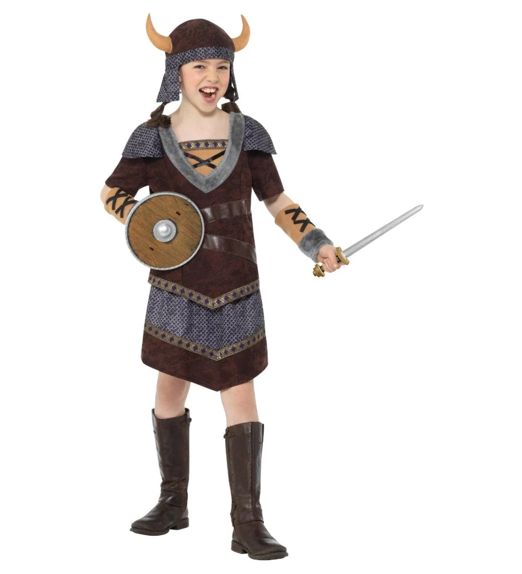 Vikingská dívka - dívčí kostým