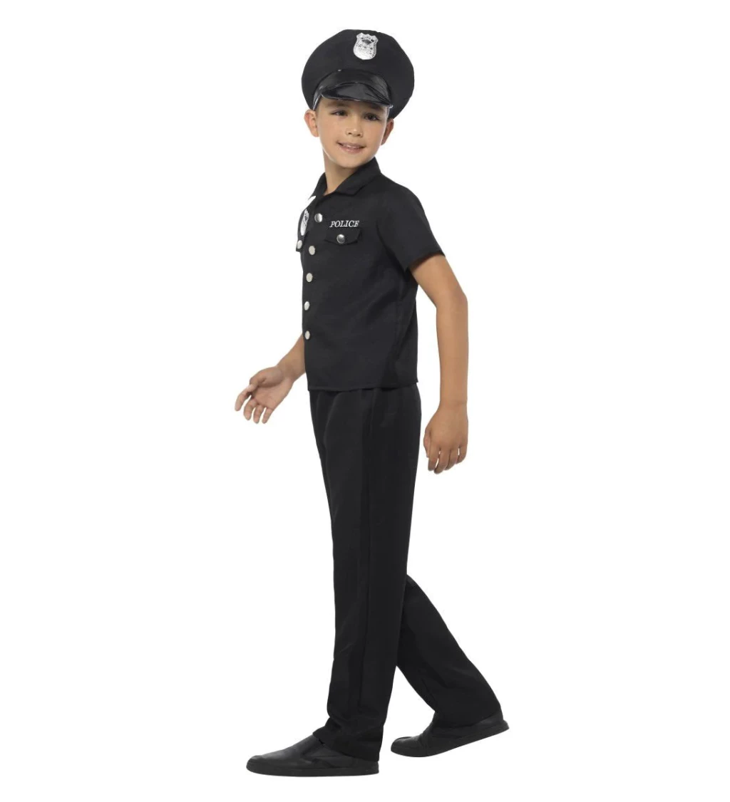 Policista klučičí kostým