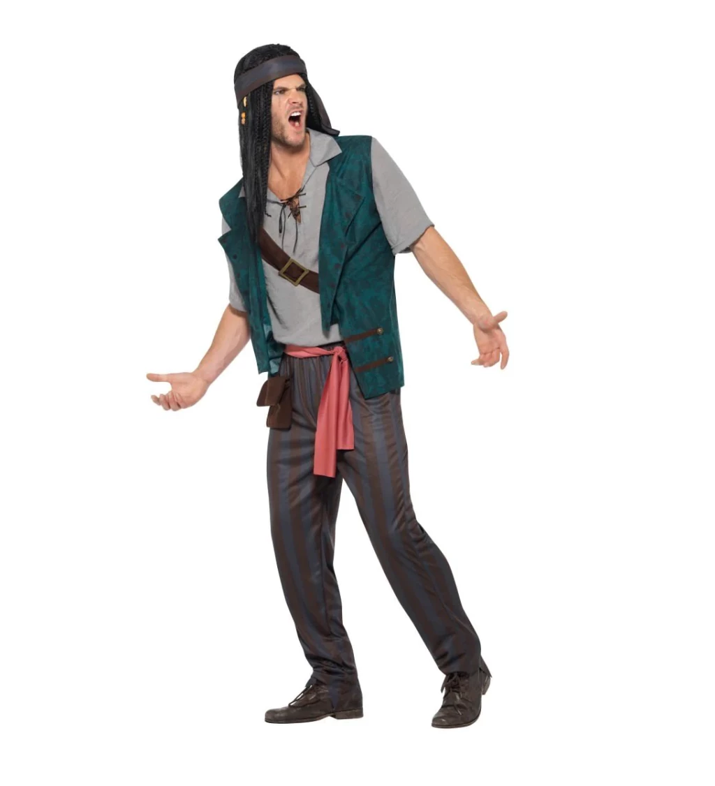 Pirátský pánský kostým