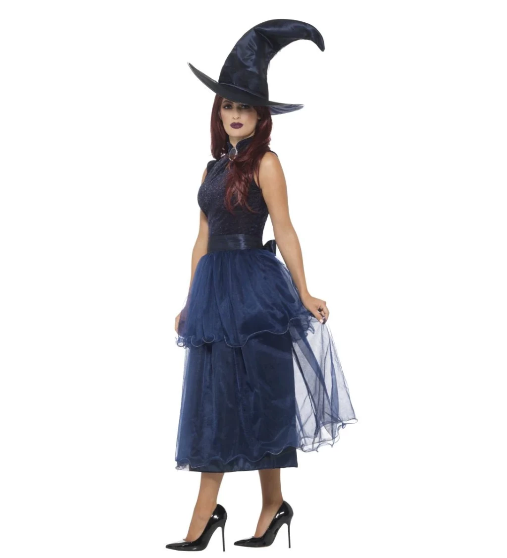 Deluxe čarodějka dámský kostým