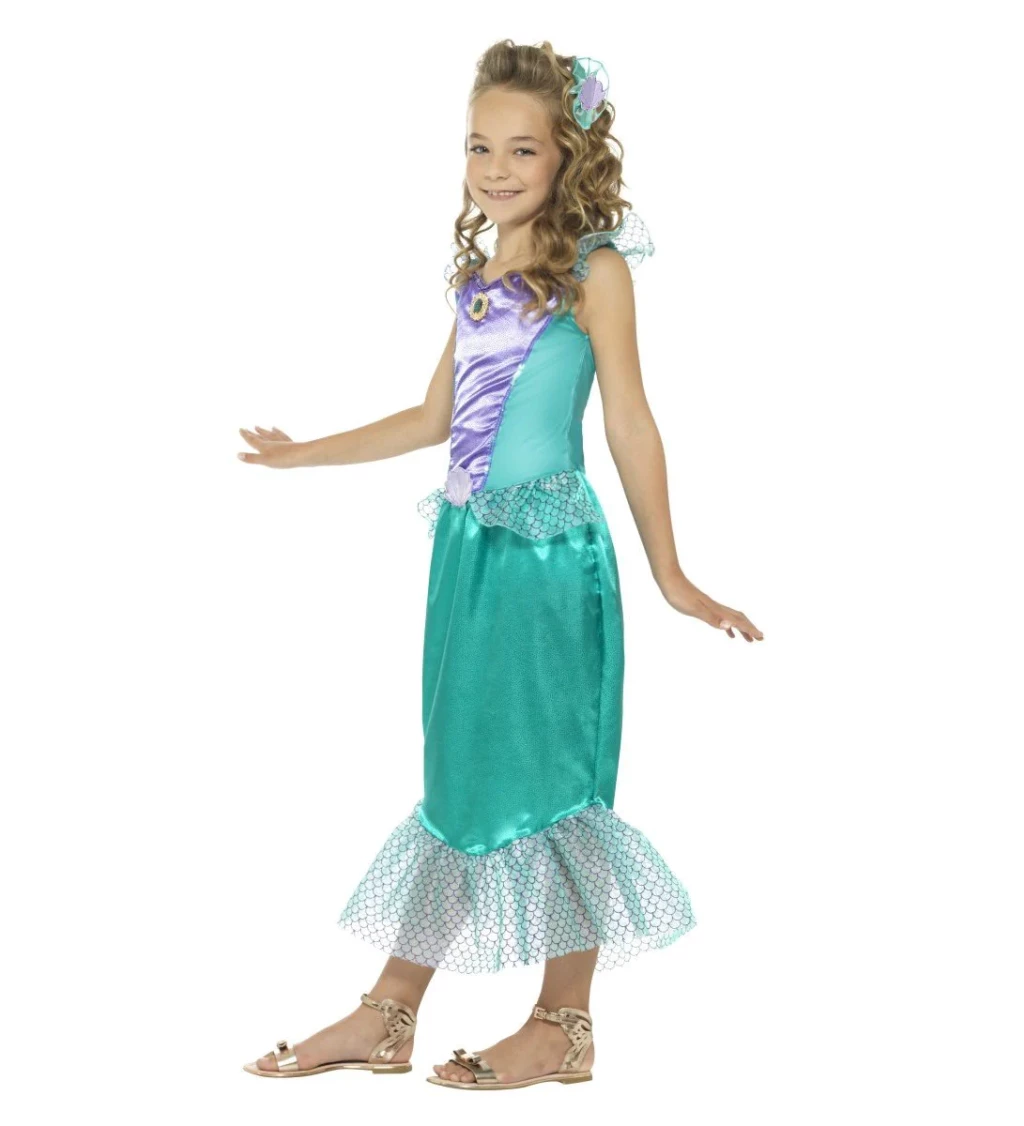 Mořská panna - dívčí kostým
