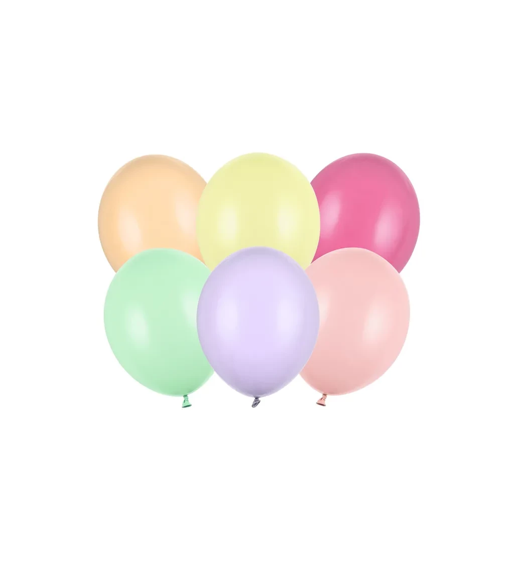 Set pastelových balónů