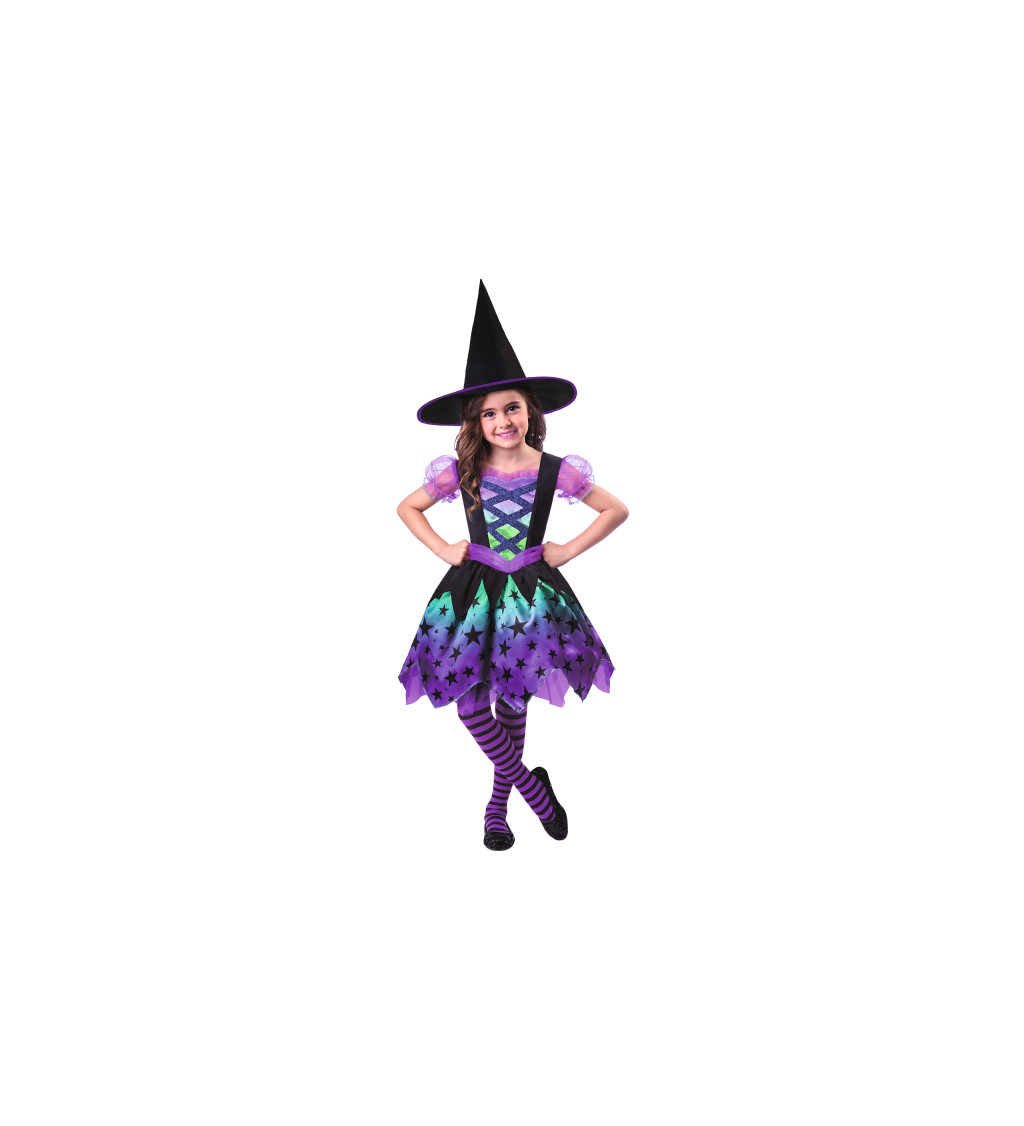 Magická čarodějnice - kostým dětský