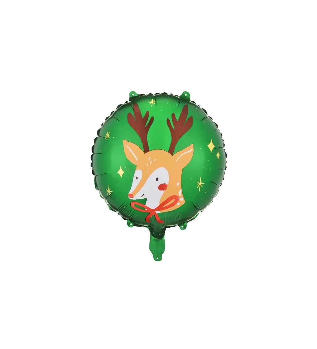 Zelený balón sobík