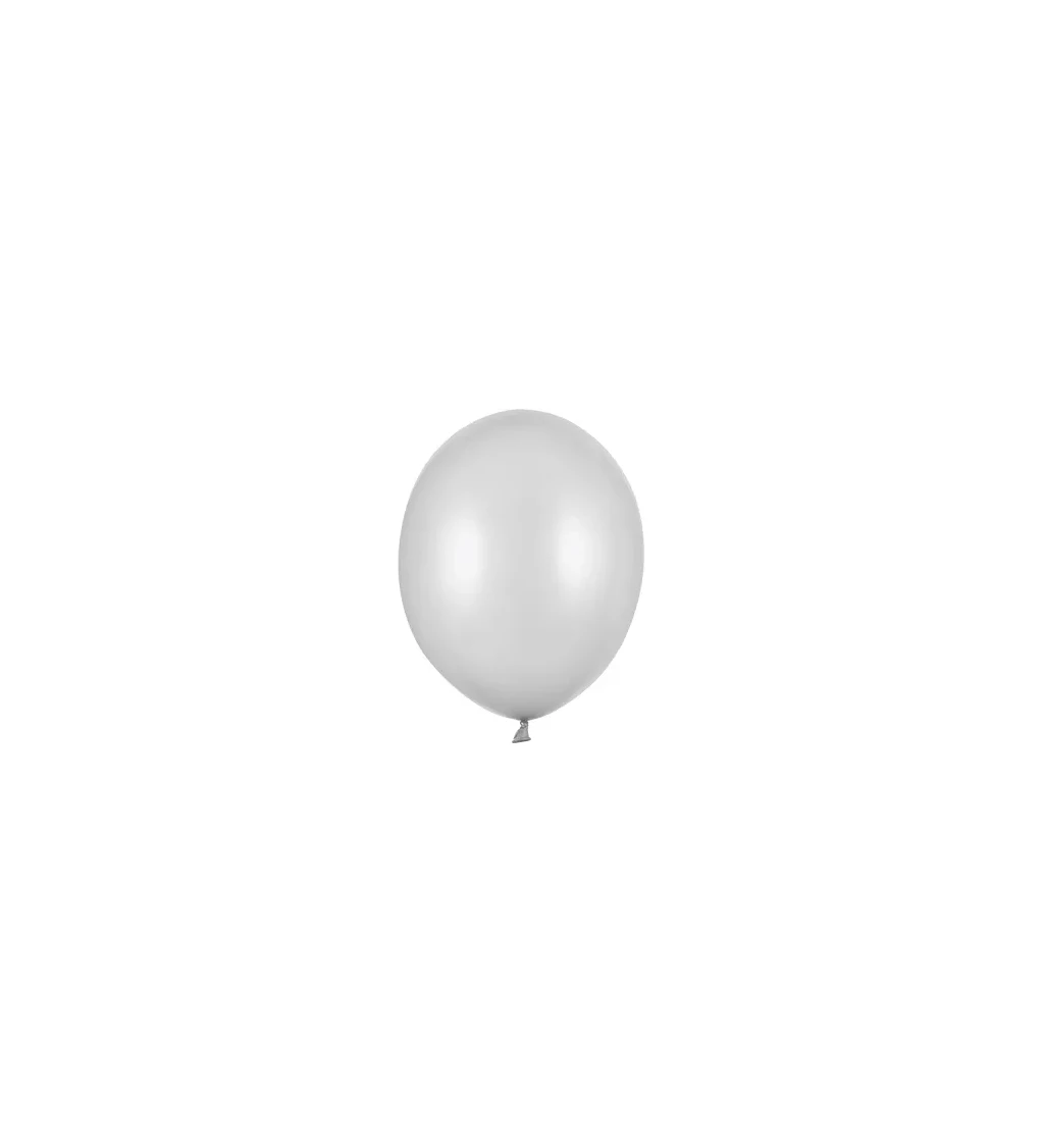 Silné balónky stříbrné