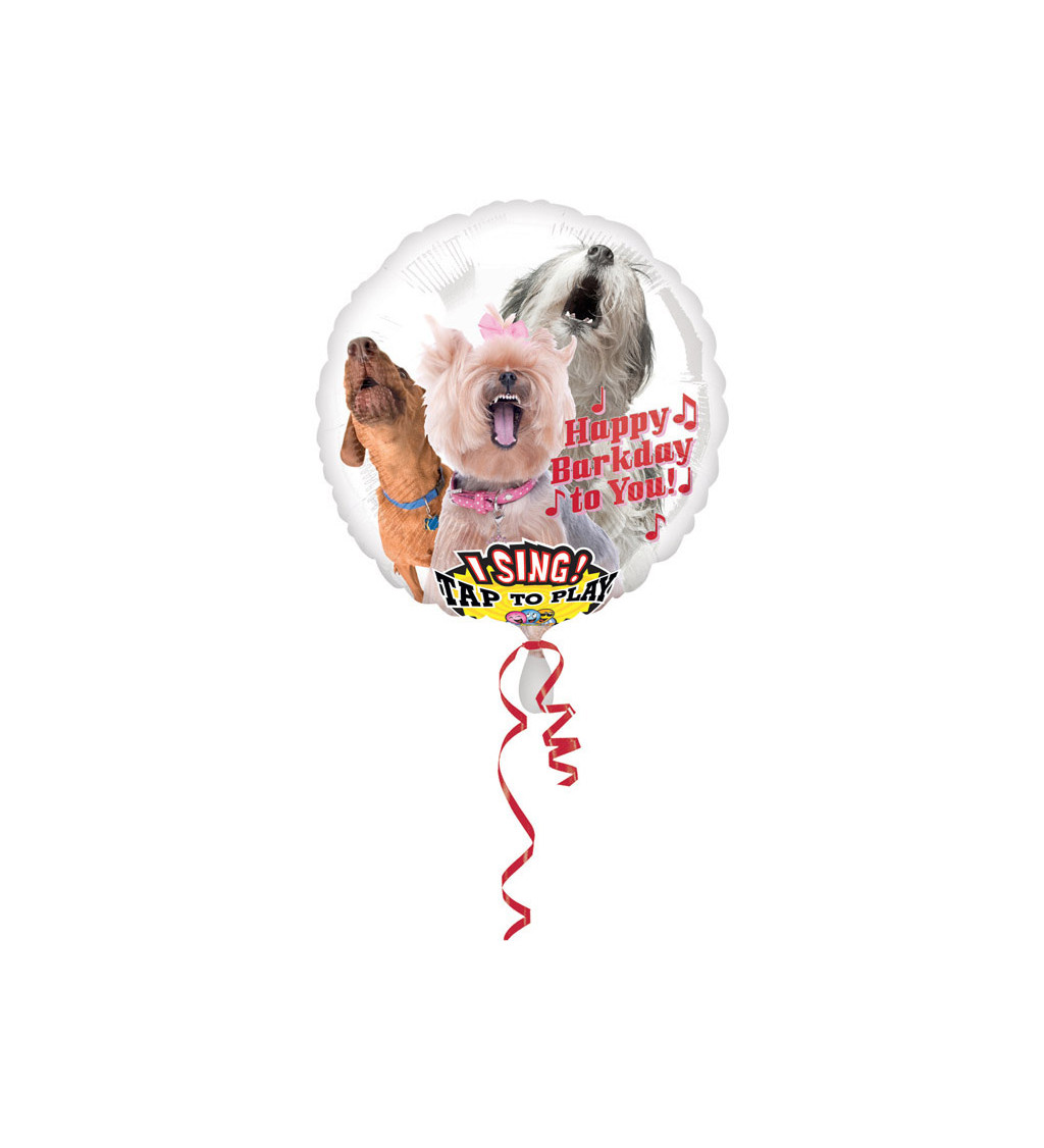 Balónek - štěkající pes