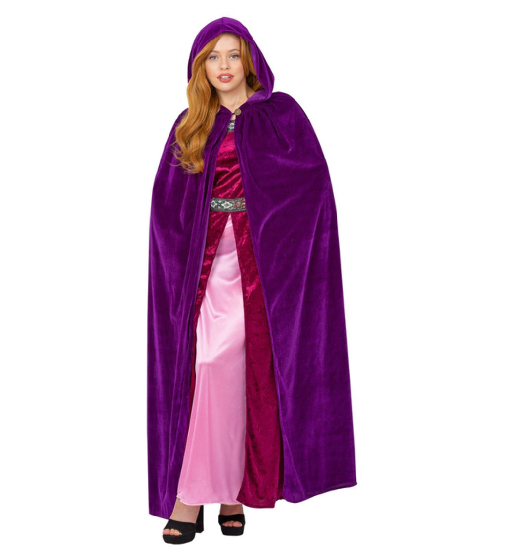 Luxusní plášť, ametystově fialový