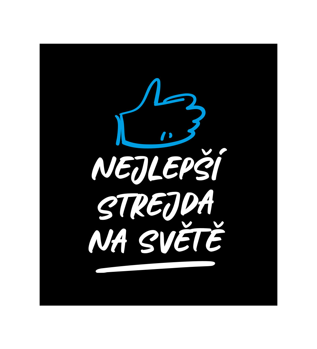 Pánské tričko černé Nejlepší strejda na světě S