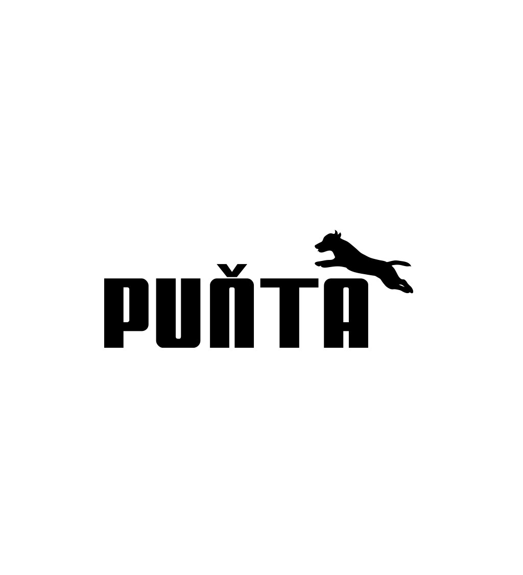 Pánské tričko bílé Puňťa S