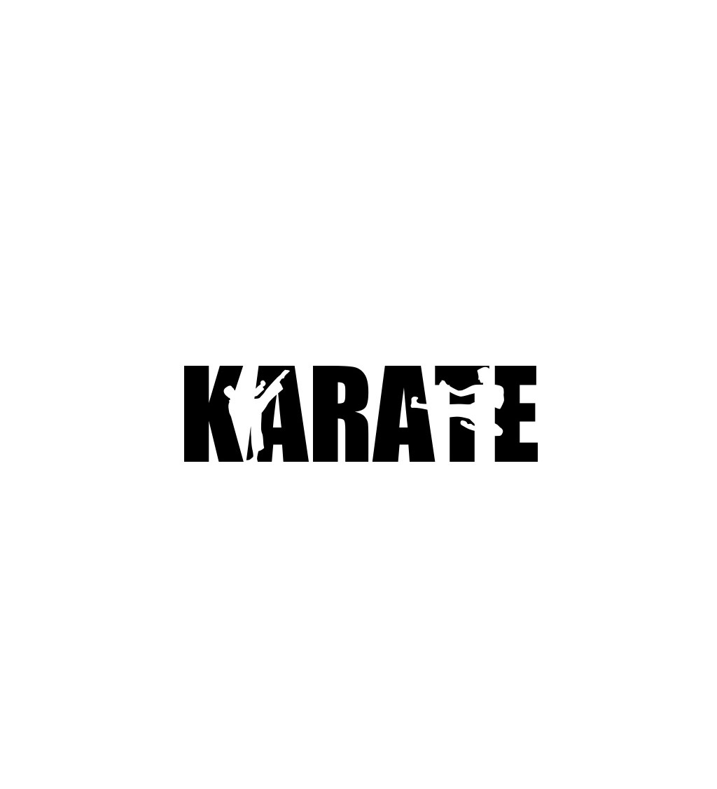 Dámské tričko bílé Karate XS