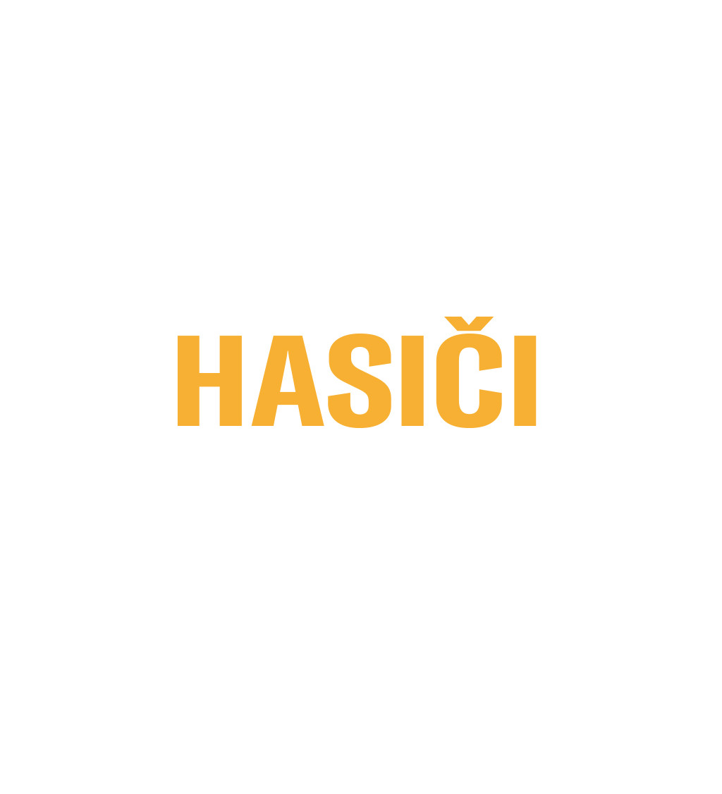 Pánské tričko bílé Hasiči S