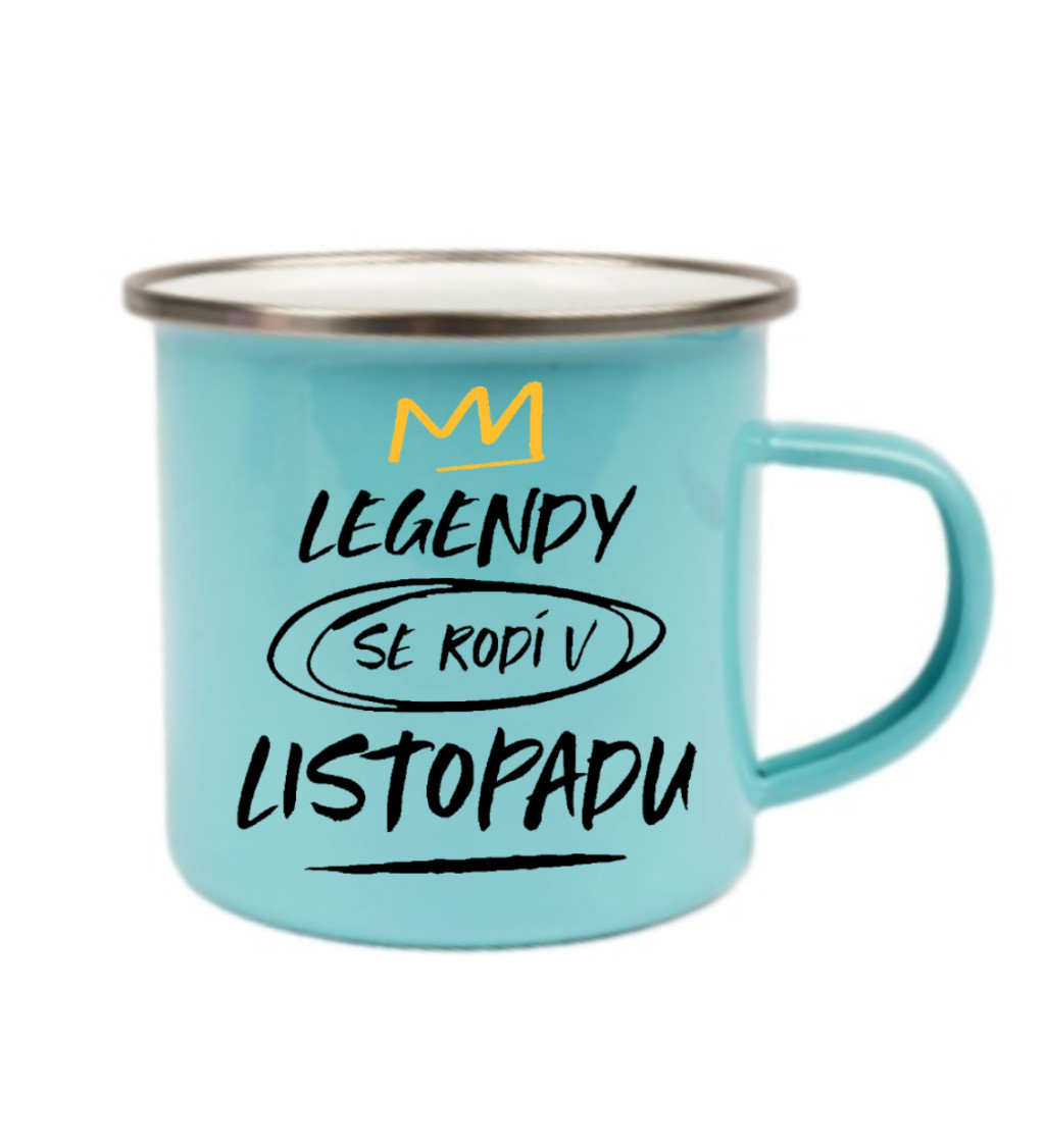 Plecháček modrý Legendy se rodí v listopad