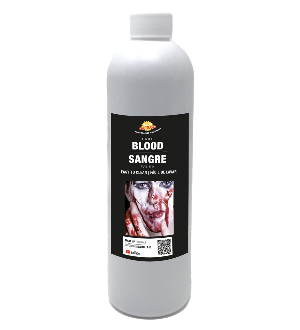 Láhev smývatelné krve - 475ml