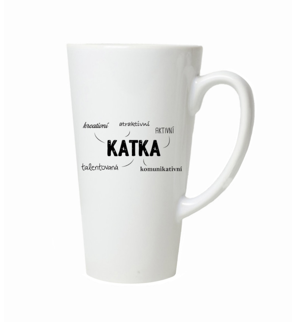 Latte hrnek Katka