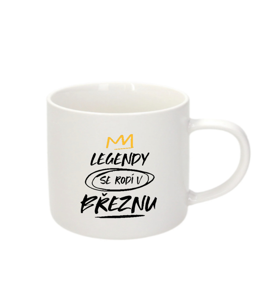 Espresso hrnek Legendy se rodí v březnu