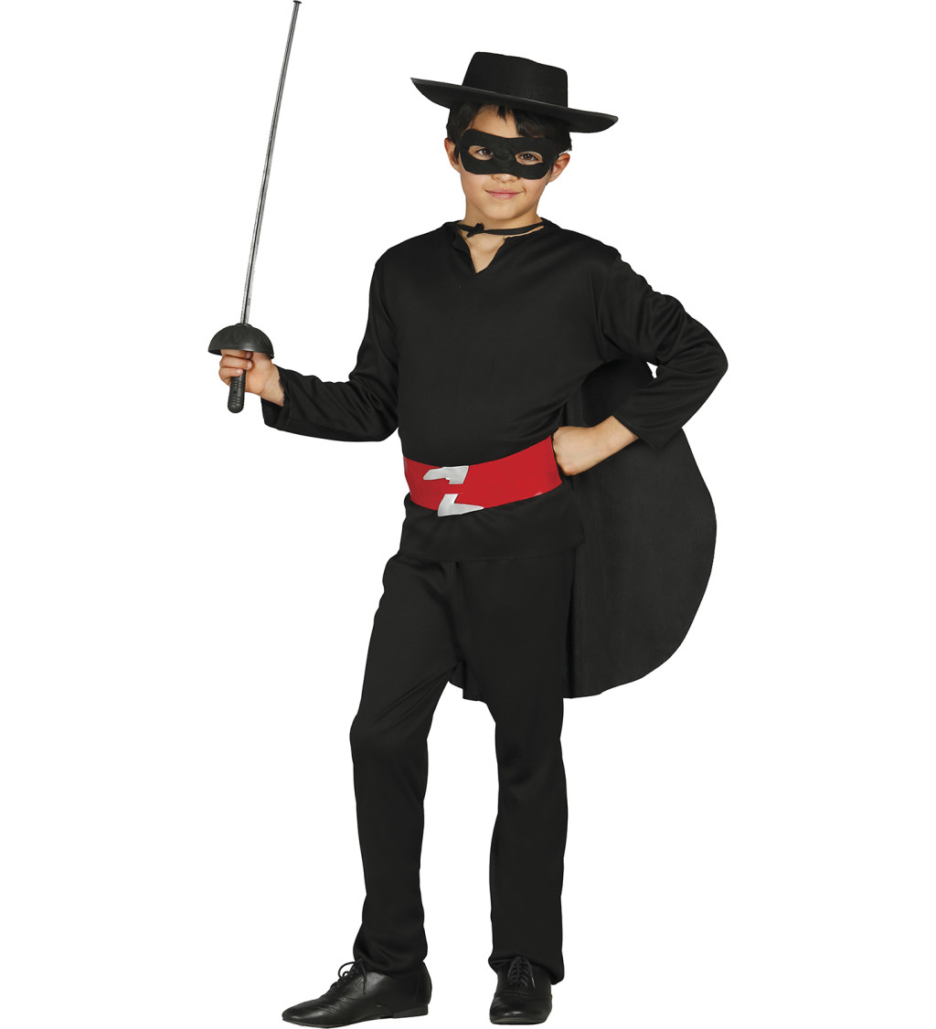 Dětský kostým Bandita Zorro