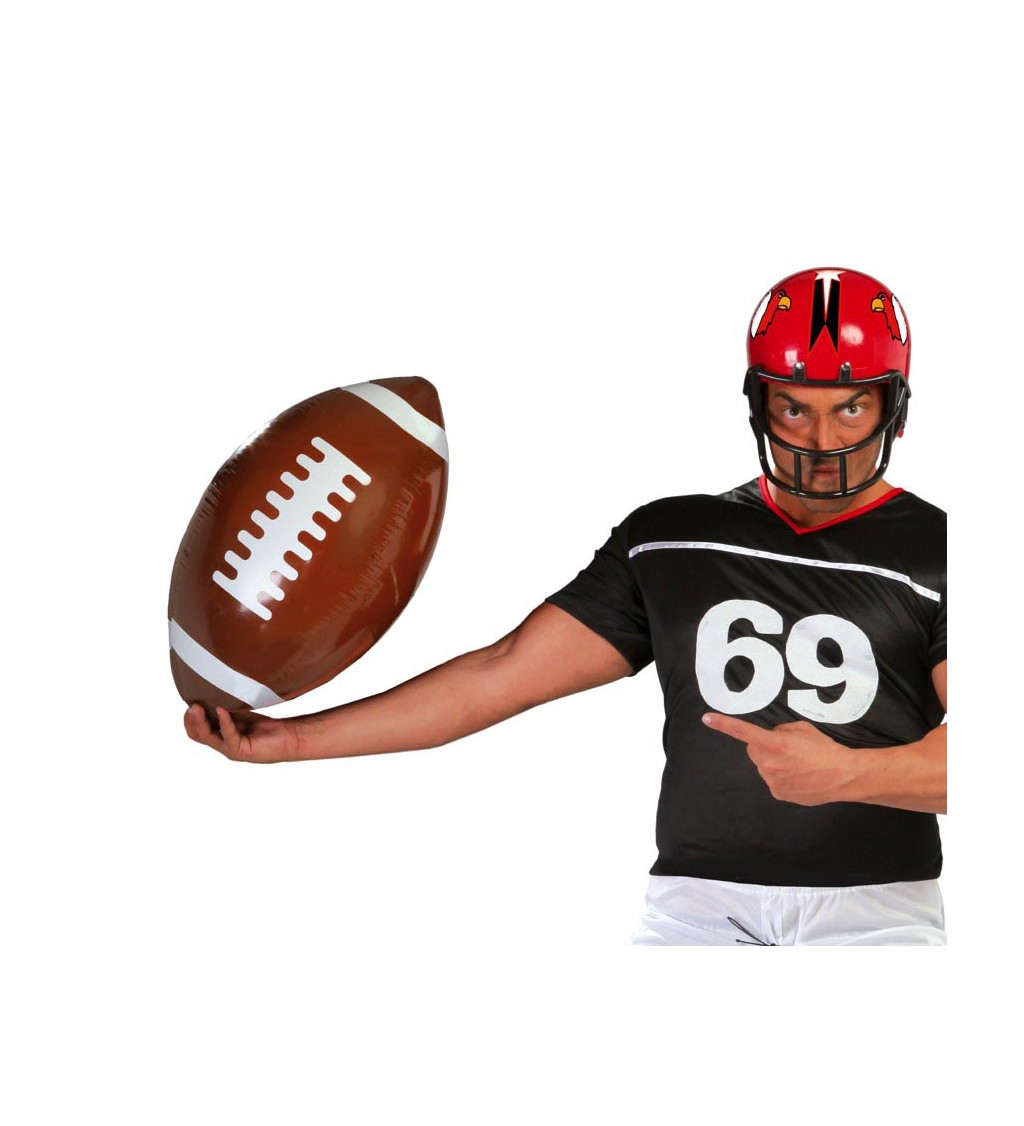 Ragbyový míč: nafukovací