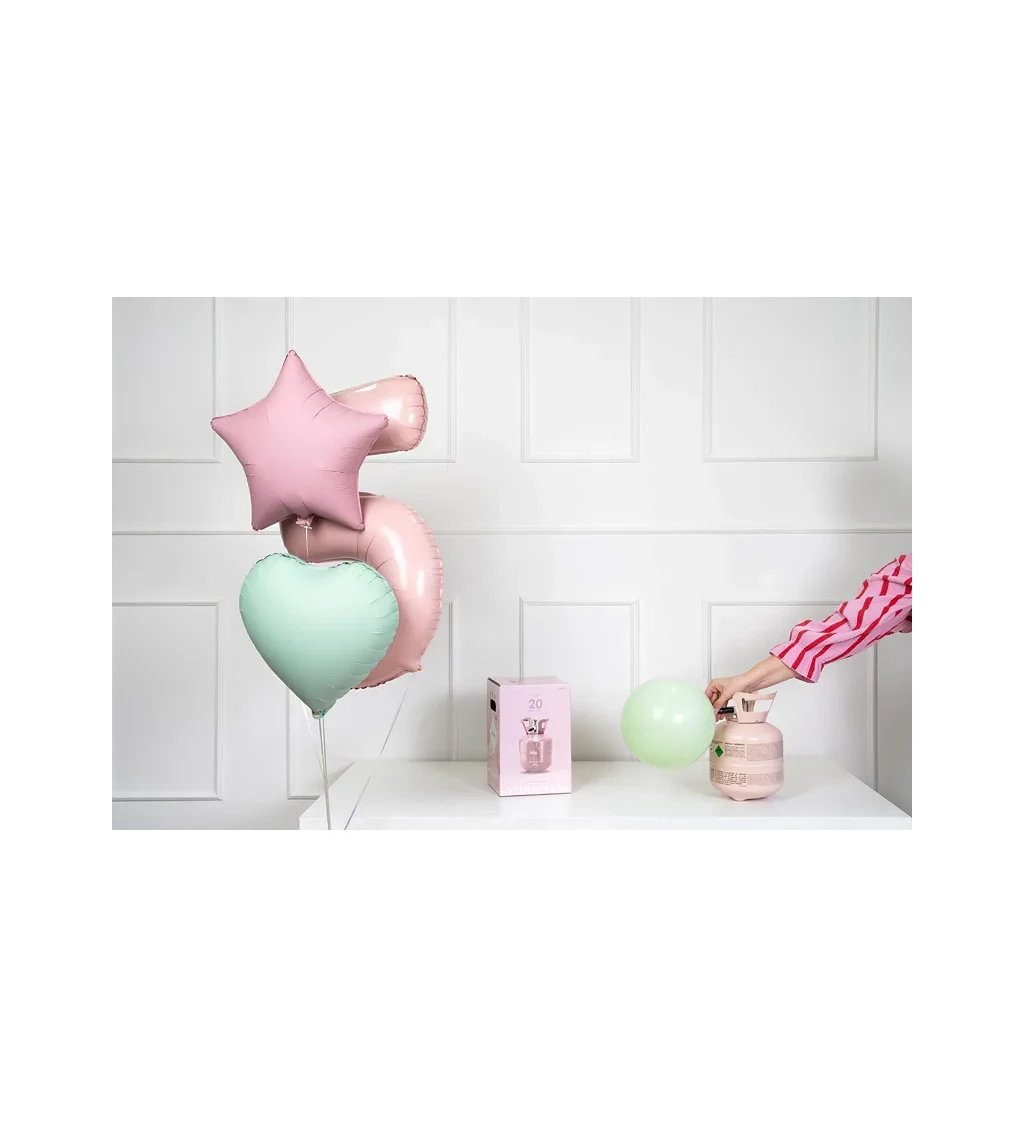 Helium na 20 nafukovacích balónků