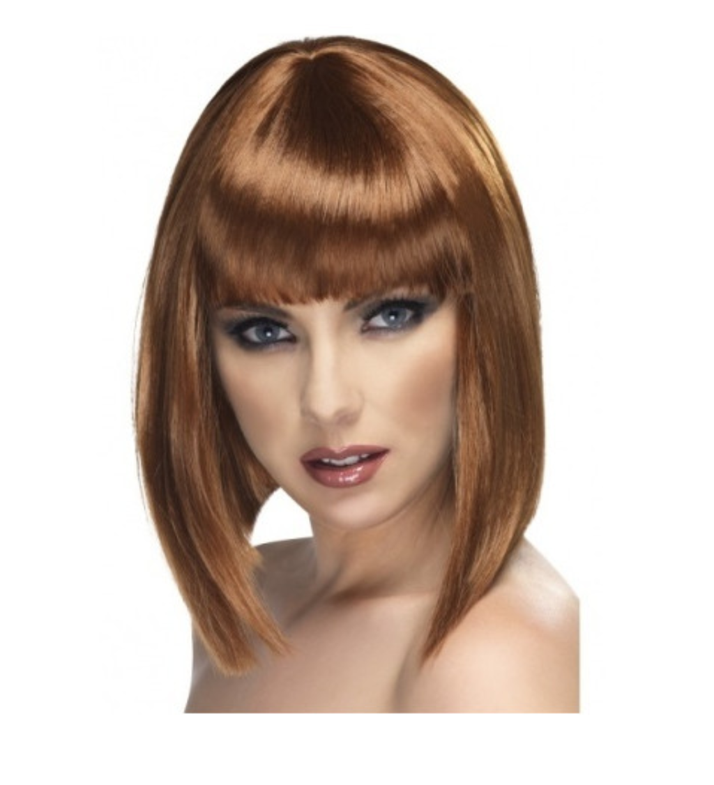 Dámská paruka Glam hnědá