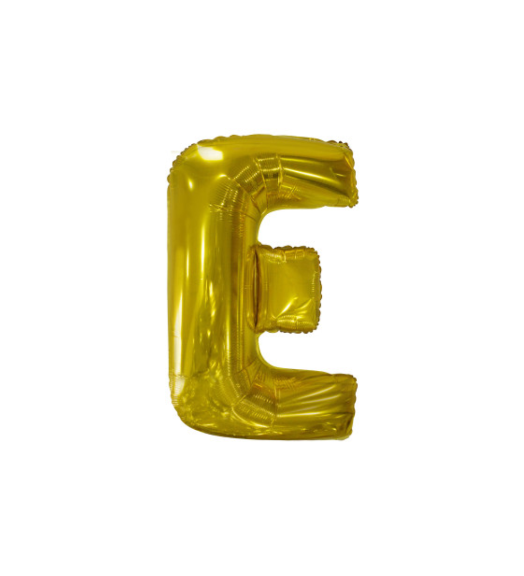 Fóliový zlatý balón E