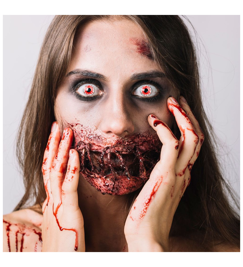Kontaktní čočky - Bloody Mary