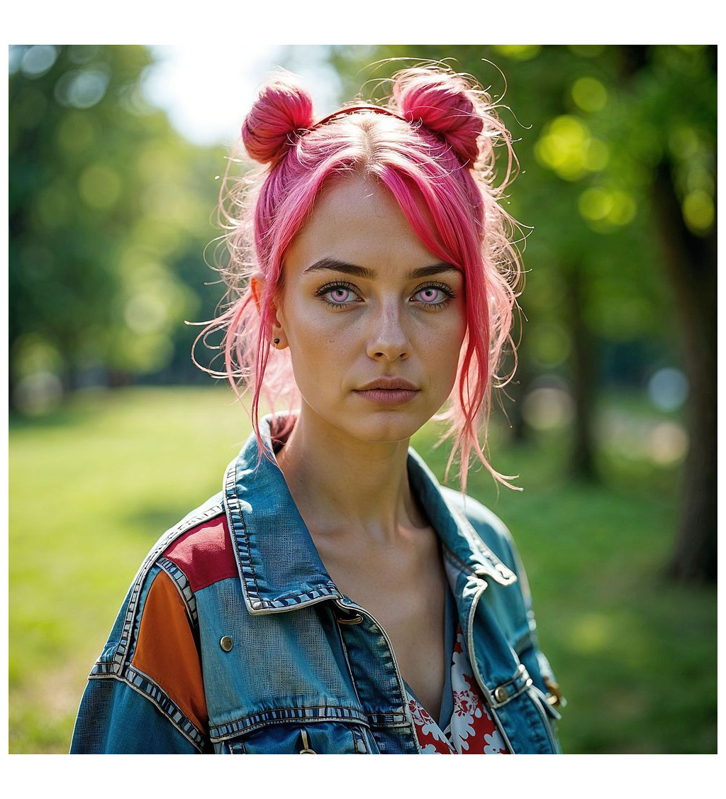 Kontaktní čočky - jedodenní Rose Crush