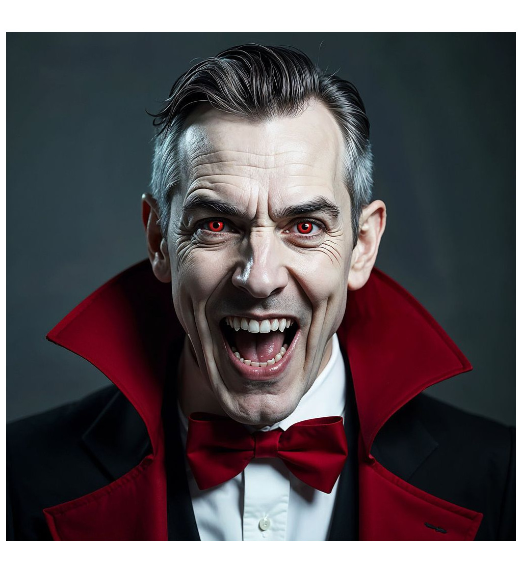 Kontaktní čočky - jednodenní Vampire Hunt