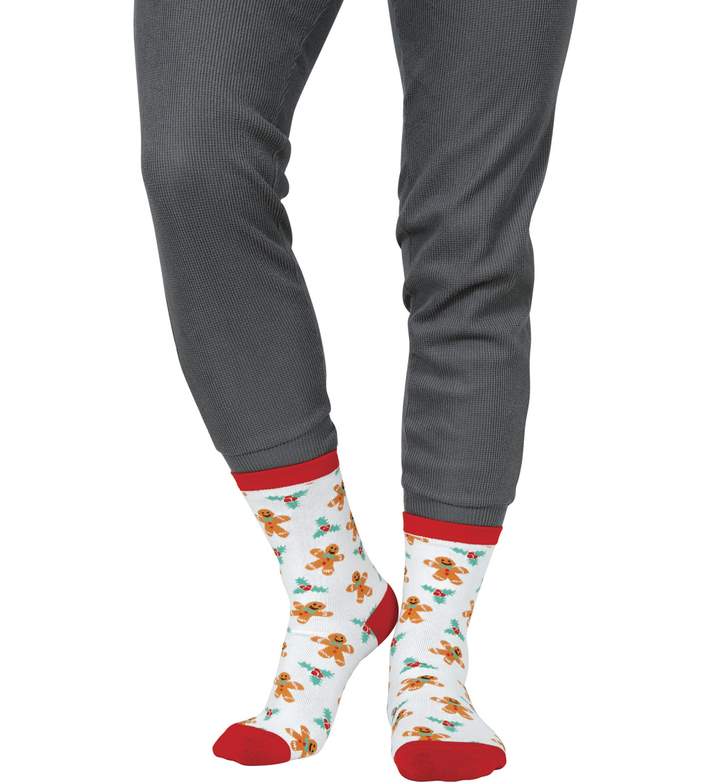 Vánoční ponožky - Perníčci