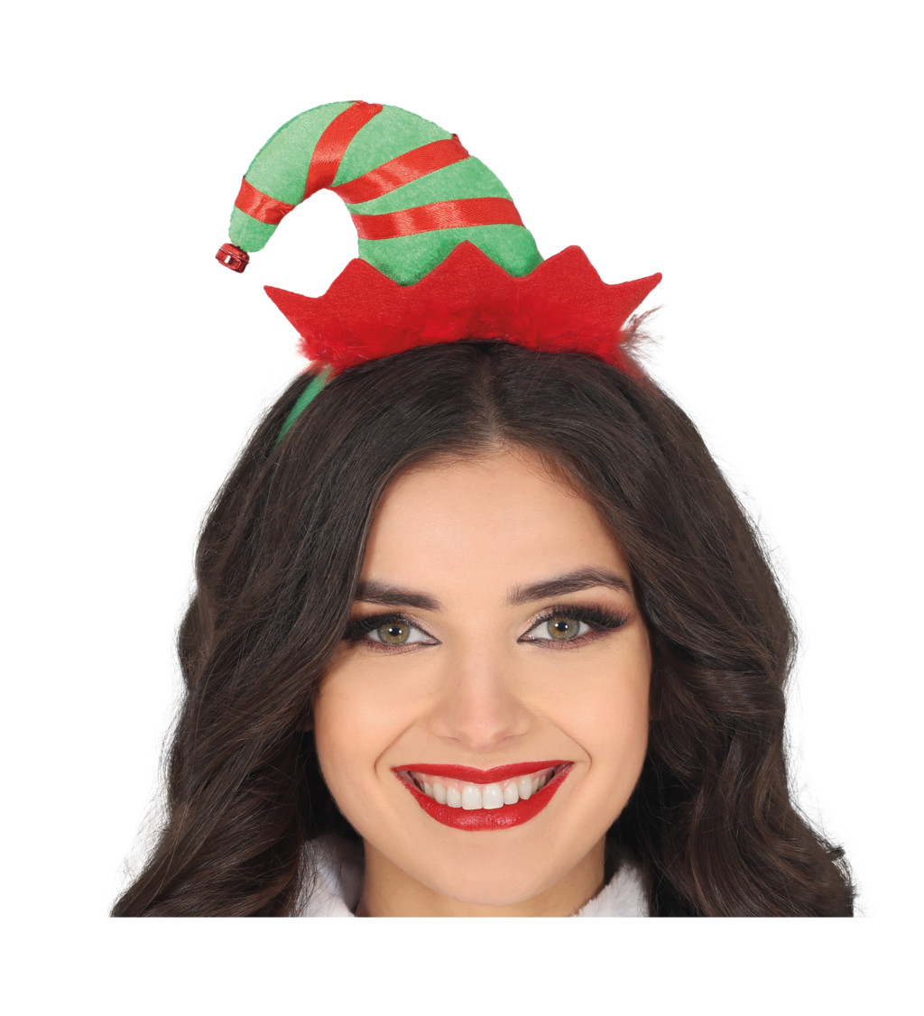 Čelenka - s elfí čepičkou