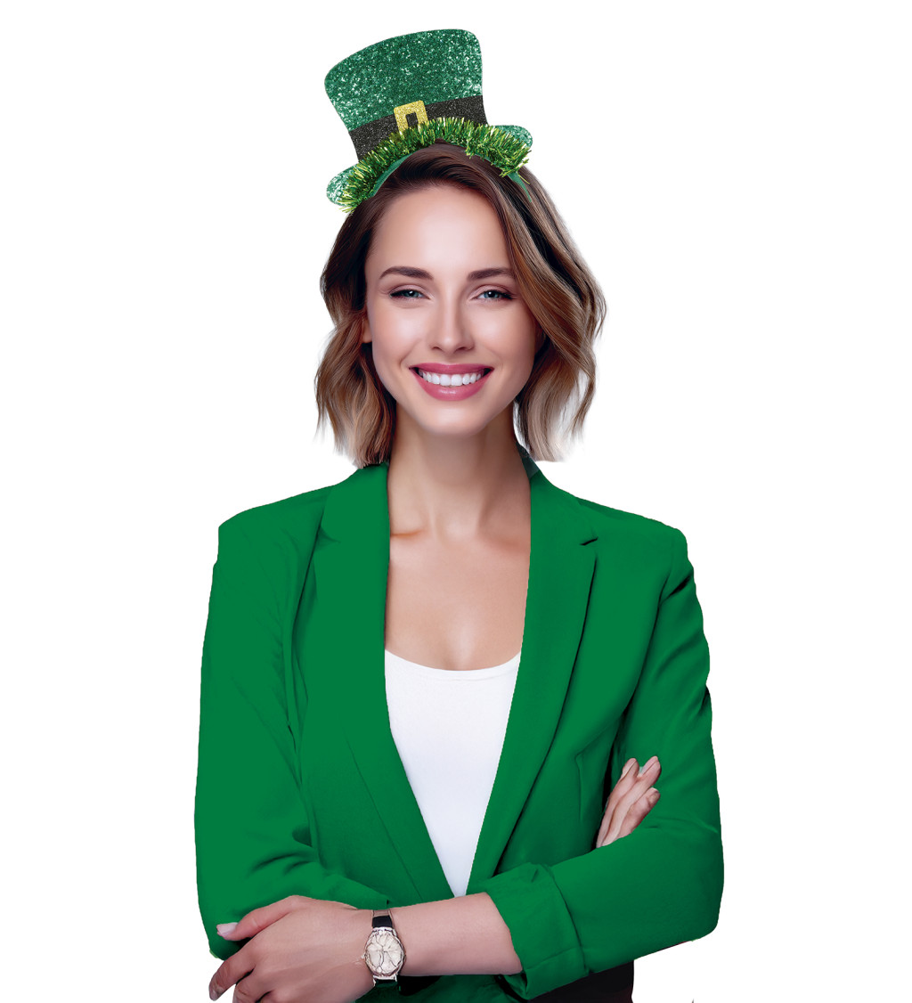 Čelenka - Sv. Patrik klobouk