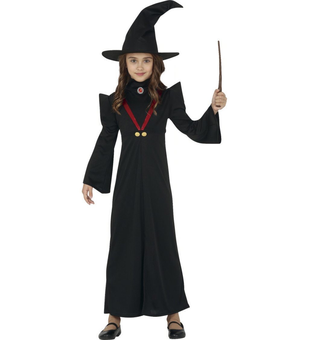 Dětský kostým - Čarodějnice ředitelka