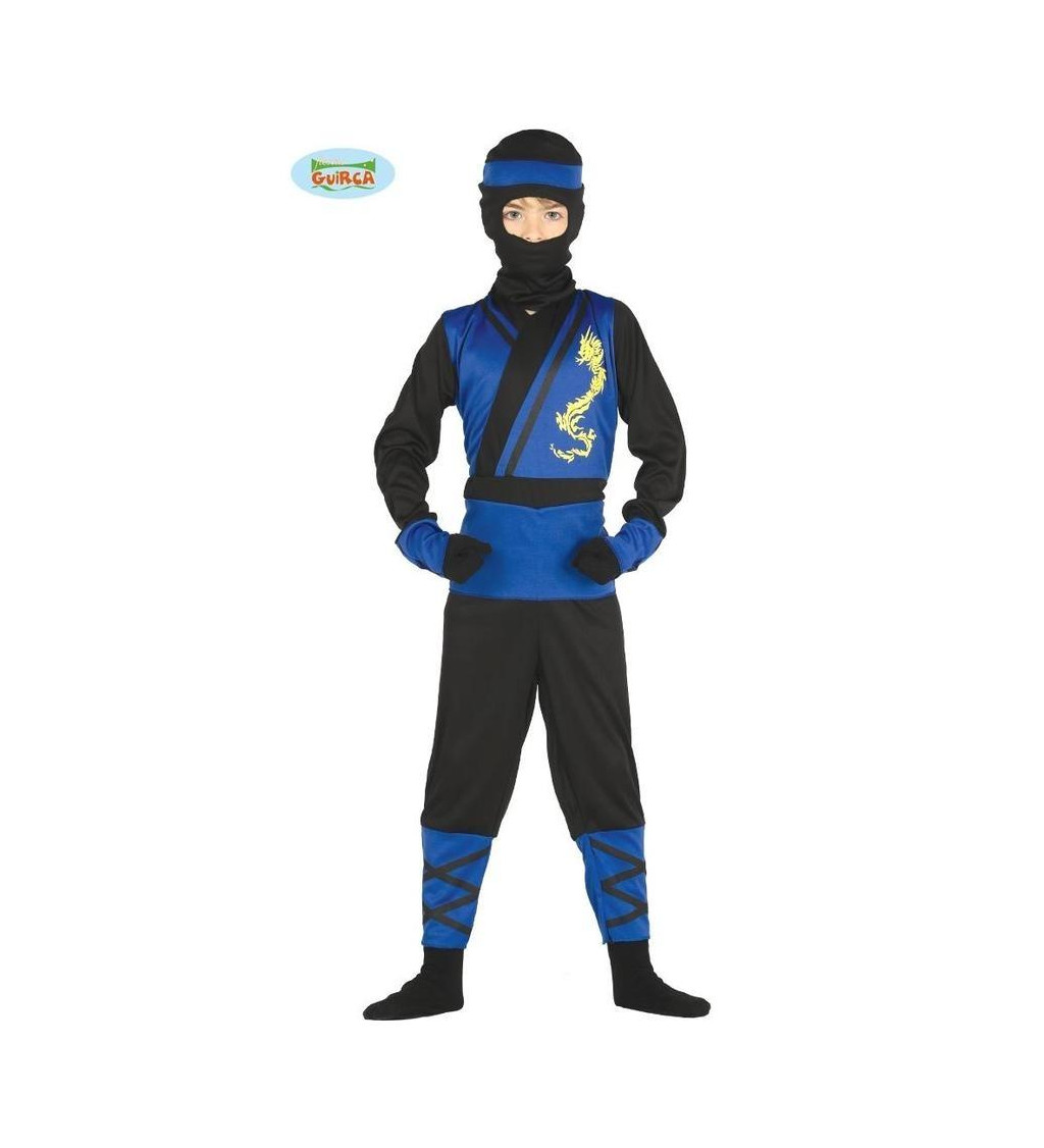 Dětský kostým - Modrý ninja