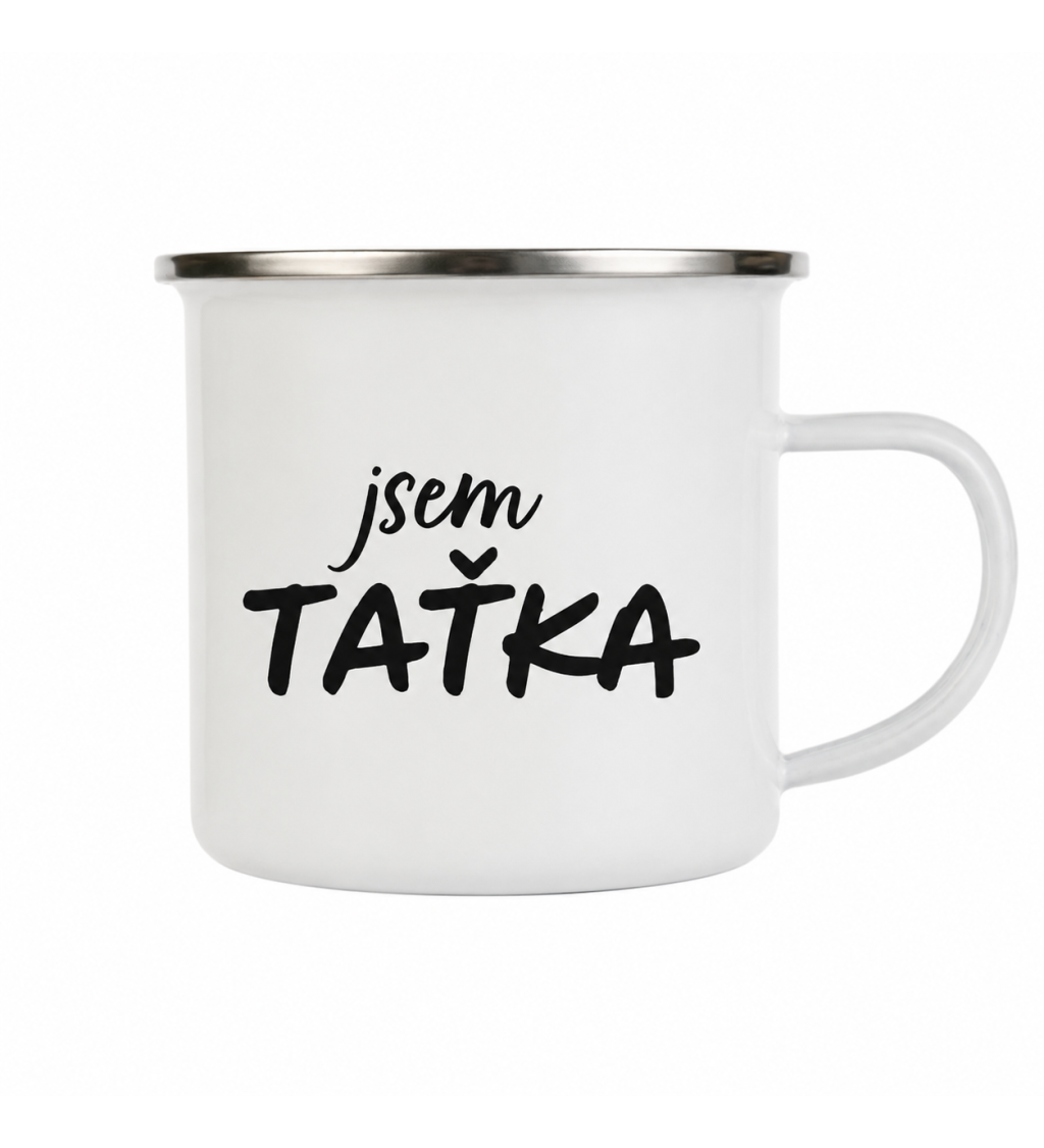 Plecháček bílý Jsem taťka
